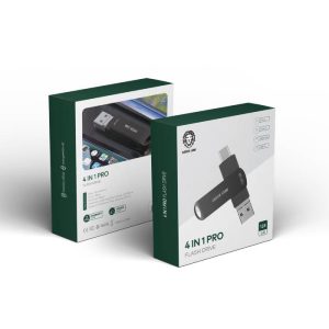 فلش چهارکاره گرین GN4IN1P128BK